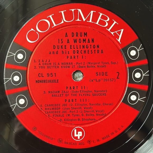 Duke Ellington and his Orchestra - “A Drum Is A Woman” Vinyl LP - Picture 5 of 5